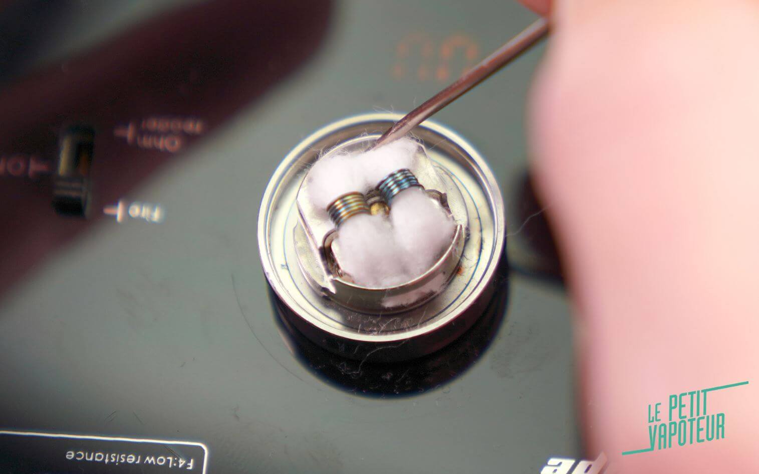 Montage sur le Blitzen de Geek Vape
